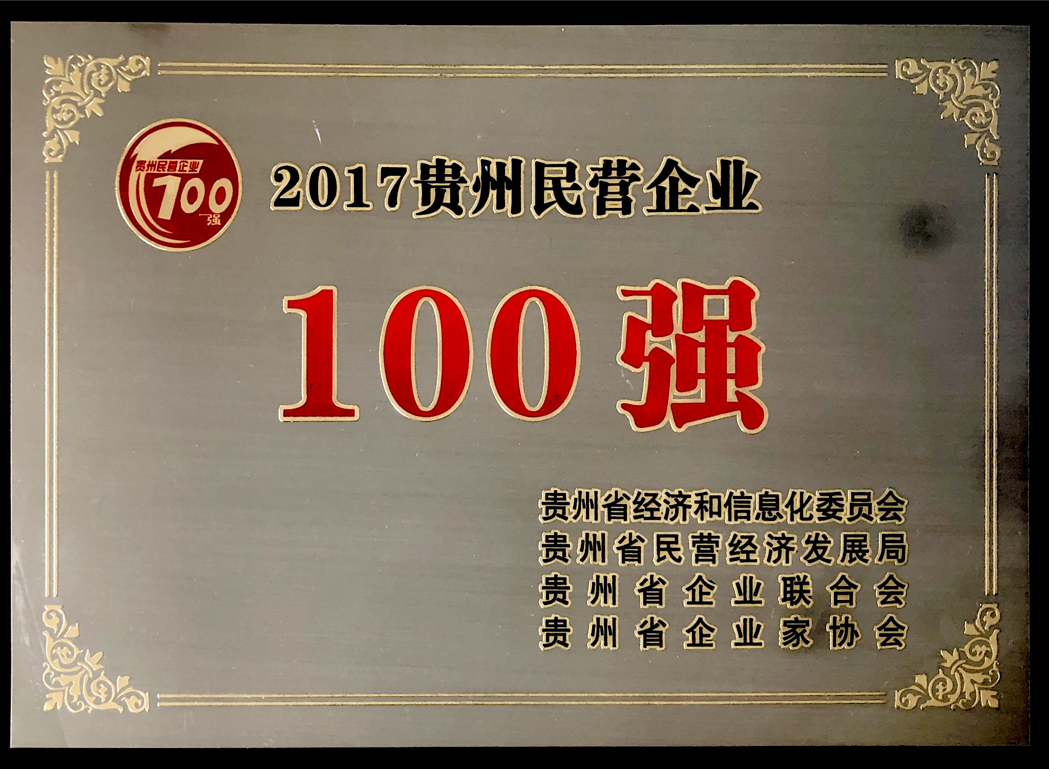 2017贵州民营企业100强